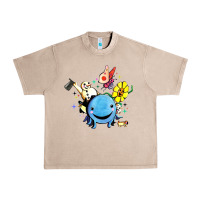 French Oak oswald the octopus Urban Heavy Tee - linhVisuals