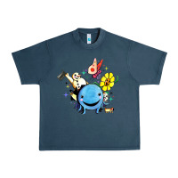 Midnight Navy oswald the octopus Urban Heavy Tee - linhVisuals