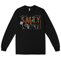Black salty witch Long Sleeve Tee - CowhideDigitalArt