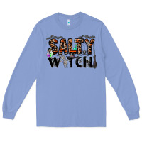 Colony Blue salty witch Long Sleeve Tee - CowhideDigitalArt
