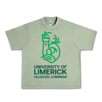 Oil Green ul  university of limerick Urban Heavy Tee - linhVisuals