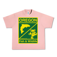 Salmon oregon fish & wildlife deadheads unite! Urban Heavy Tee - linhVisuals