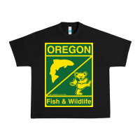 Black oregon fish & wildlife deadheads unite! Urban Heavy Tee - linhVisuals
