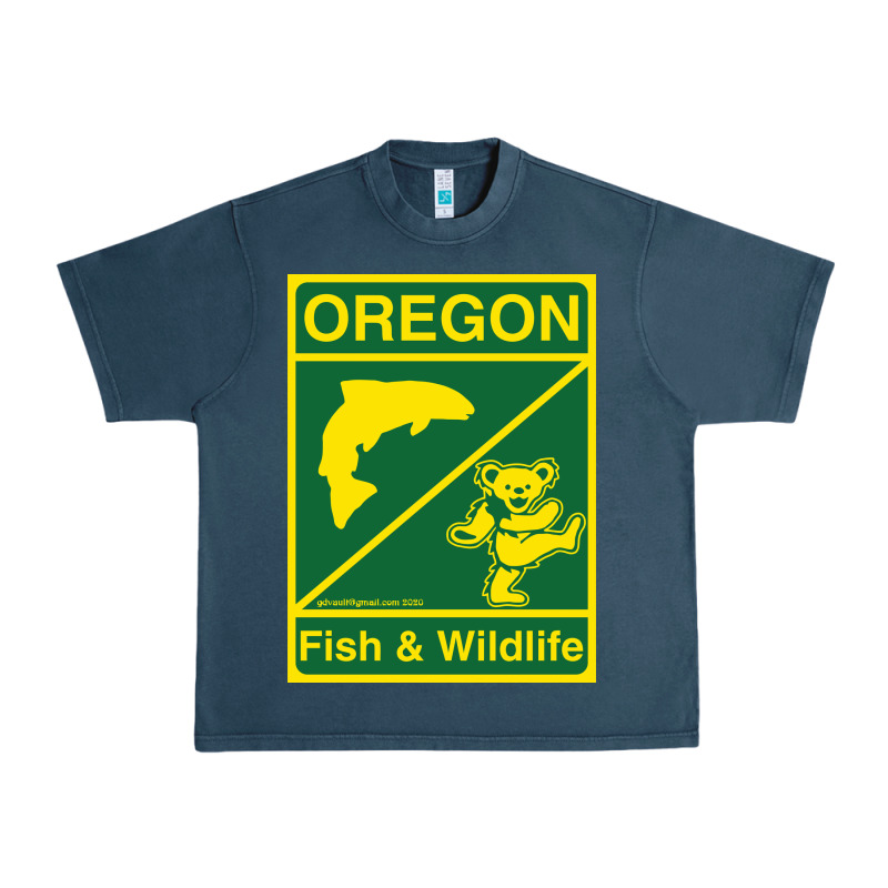 Oregon Fish & Wildlife Deadheads Unite! Urban Heavy Tee by linhVisuals | Teevron