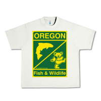 Pistachio oregon fish & wildlife deadheads unite! Urban Heavy Tee - linhVisuals