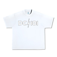 White DC 101 Urban Heavy Tee - linhVisuals