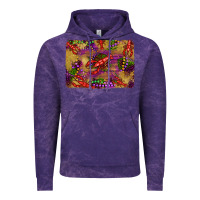 Cloud Purple mardi gras crawfısh leopard wood and glitter background Vintage Hoodie - Artiststas