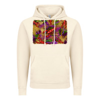 Vintage Artic mardi gras crawfısh leopard wood and glitter background Vintage Hoodie - Artiststas