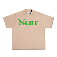 Burro SHREK SLUT GREEN SHIRT Urban Heavy Tee - linhVisuals