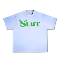 Grape Ice SHREK SLUT GREEN SHIRT Urban Heavy Tee - linhVisuals
