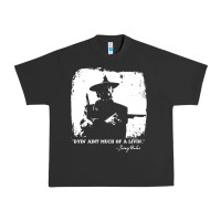 Pigment Black josey wales player film Urban Heavy Tee - linhVisuals