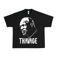 Black THAVAGE Urban Heavy Tee - linhVisuals