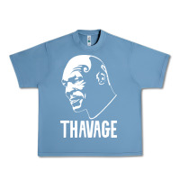 Pebble Blue THAVAGE Urban Heavy Tee - linhVisuals