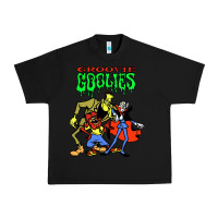 Black groovie ghoulies Urban Heavy Tee - linhVisuals