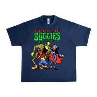 Navy groovie ghoulies Urban Heavy Tee - linhVisuals