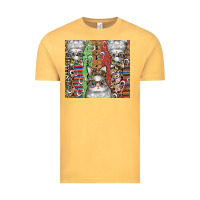 Vintage Mustard easter Vintage Tee - CowhideDigitalArt