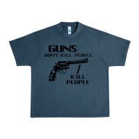 Midnight Navy guns dont kill people i kill people 1996 Urban Heavy Tee - linhVisuals