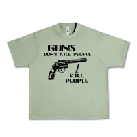 Oil Green guns dont kill people i kill people 1996 Urban Heavy Tee - linhVisuals