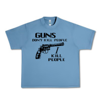 Pebble Blue guns dont kill people i kill people 1996 Urban Heavy Tee - linhVisuals