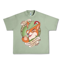 Oil Green chin up   robin hood Urban Heavy Tee - linhVisuals