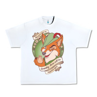 White chin up   robin hood Urban Heavy Tee - linhVisuals