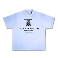 Grape Ice torchwood institute Urban Heavy Tee - linhVisuals