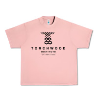 Salmon torchwood institute Urban Heavy Tee - linhVisuals