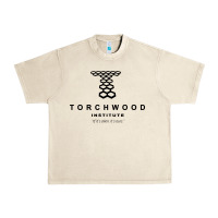 Sandshell torchwood institute Urban Heavy Tee - linhVisuals