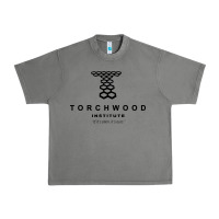 Tornado torchwood institute Urban Heavy Tee - linhVisuals
