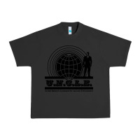 Pigment Black the man from u.n.c.l.e. Urban Heavy Tee - linhVisuals
