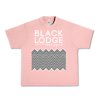 Salmon twin peaks inspired japanese black lodge Urban Heavy Tee - linhVisuals