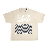 Sandshell twin peaks inspired japanese black lodge Urban Heavy Tee - linhVisuals