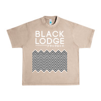 French Oak twin peaks inspired japanese black lodge Urban Heavy Tee - linhVisuals