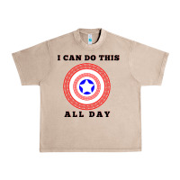 French Oak i can do this all day graphic mens & womens t shirt Urban Heavy Tee - linhVisuals