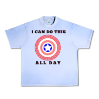Grape Ice i can do this all day graphic mens & womens t shirt Urban Heavy Tee - linhVisuals