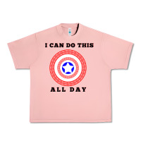 Salmon i can do this all day graphic mens & womens t shirt Urban Heavy Tee - linhVisuals