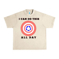 Sandshell i can do this all day graphic mens & womens t shirt Urban Heavy Tee - linhVisuals