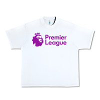 White premier #league Urban Heavy Tee - linhVisuals