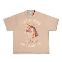 Burro i like big books Urban Heavy Tee - linhVisuals