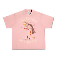 Salmon i like big books Urban Heavy Tee - linhVisuals