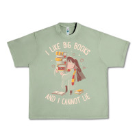 Oil Green i like big books Urban Heavy Tee - linhVisuals