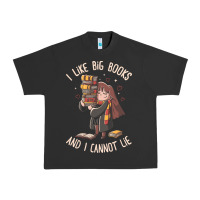 Pigment Black i like big books Urban Heavy Tee - linhVisuals