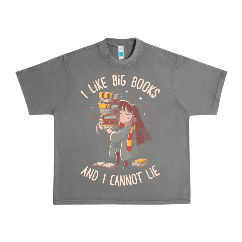 I Like Big Books Urban Heavy Tee by linhVisuals | Teevron