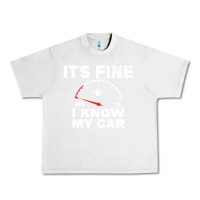 Lunar Rock Empty gas gauge it’s fine i know my car low fuel joke Urban Heavy Tee - linhVisuals