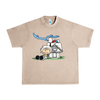 French Oak back to the peanuts Urban Heavy Tee - linhVisuals