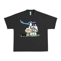 Pigment Black back to the peanuts Urban Heavy Tee - linhVisuals