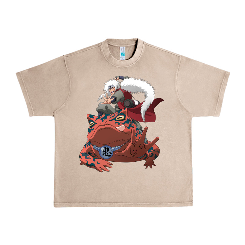 Jiraiya Gamabunta Urban Heavy Tee by linhVisuals | Teevron