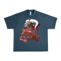 Midnight Navy jiraiya gamabunta Urban Heavy Tee - linhVisuals