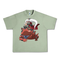 Oil Green jiraiya gamabunta Urban Heavy Tee - linhVisuals