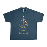 Midnight Navy eldenring Urban Heavy Tee - linhVisuals